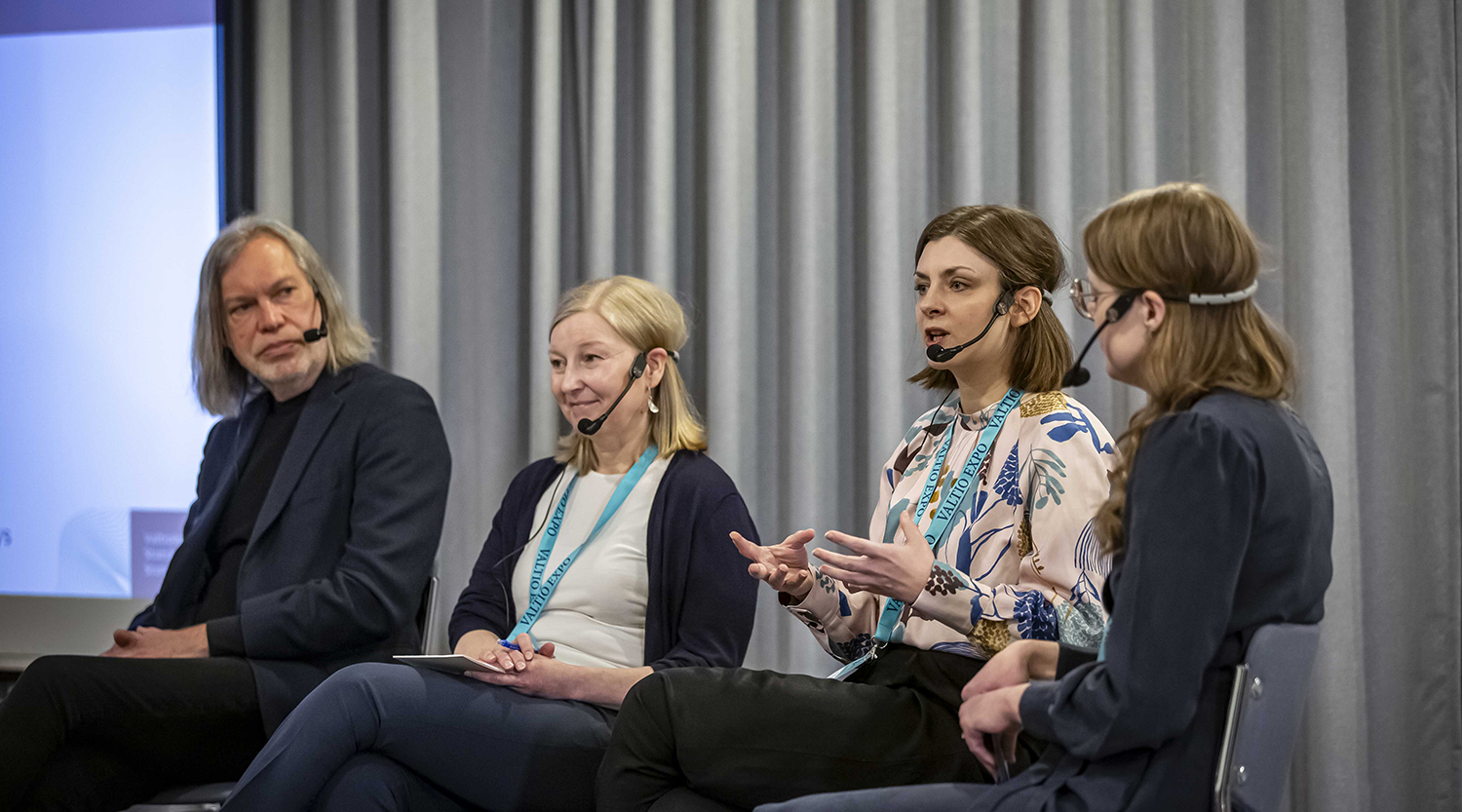 Arto O. Salonen, Marita Laukkanen, Iida Turpeinen och Katri Kanerva