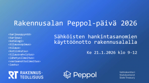 Rakennusalan Peppol-päivä