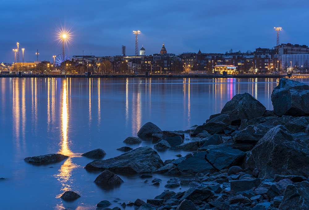 Helsinki cityspace captured from a nearby island. Photo: Pasi Markkanen