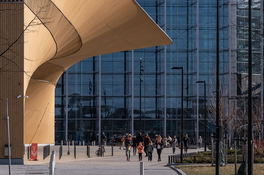Helsinki Central Library Oodi. Photo by: Tim Bird
