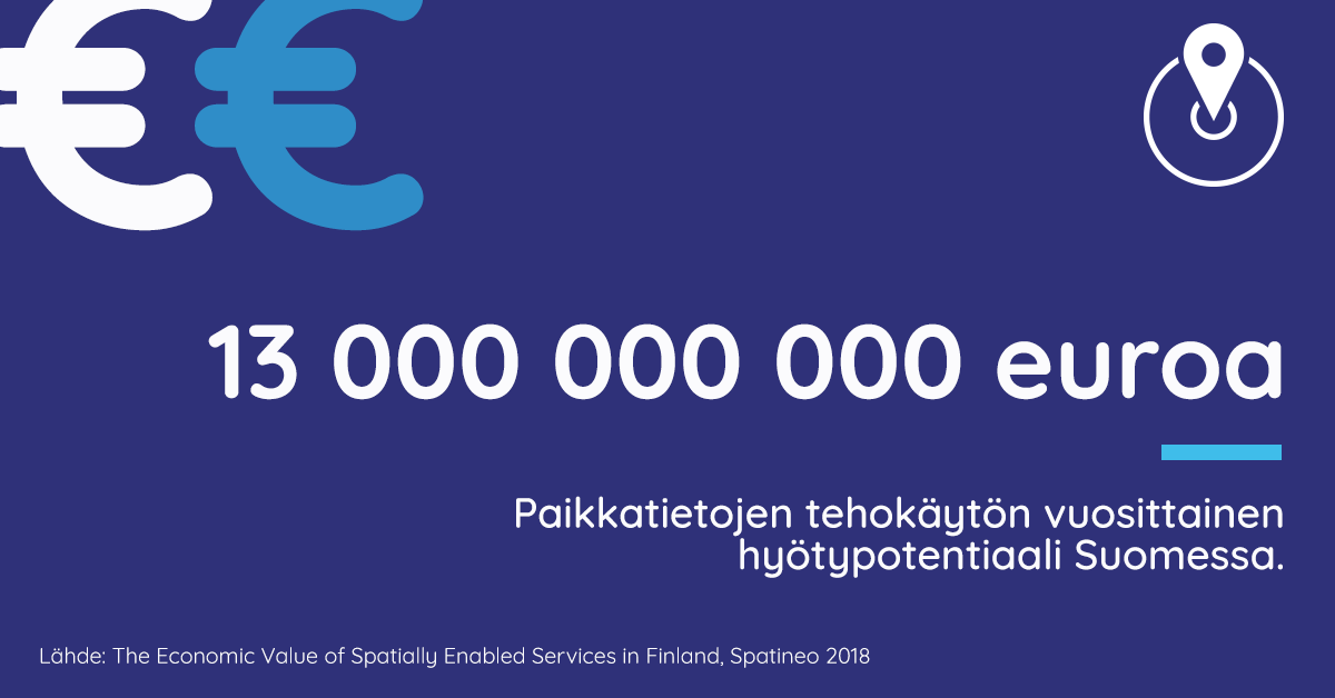 Paikkatietojen taloudellinen hyöty