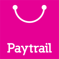 Paytrailin pinkki logo.