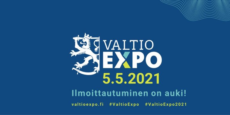 Valtio Expo 5.5.2021 Ilmoittautuminen on auki!