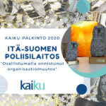 Itä-Suomen poliisilaitos nappasi Kaiku-palkinnon