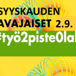Työ 2.0 Labin syyskauden avajaiset 2.9. klo 14.30 -16.00
